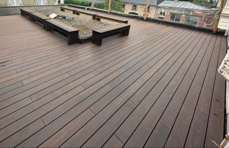 Réalisation d'une terrasse en bois à Clermont-Ferrand, Clermont-Ferrand, Besserve Chapelat Constructions