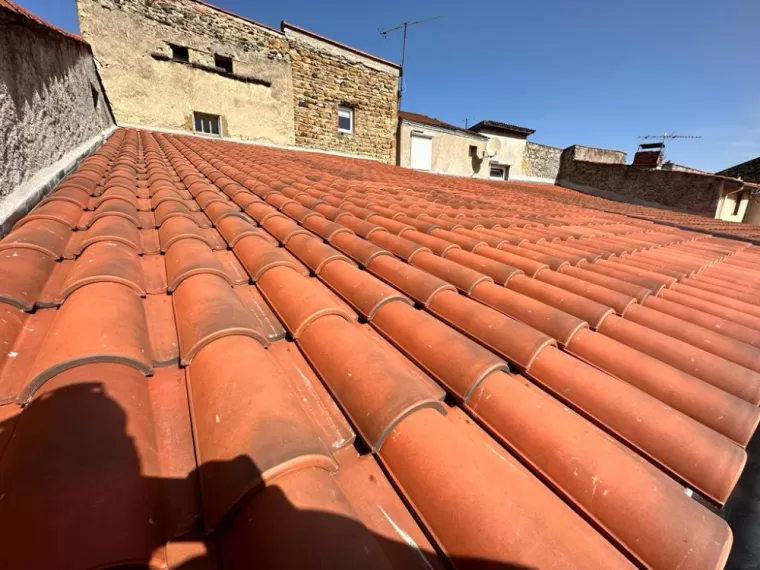 Réfection d'une charpente, couverture , Clermont-Ferrand, Besserve Chapelat Constructions