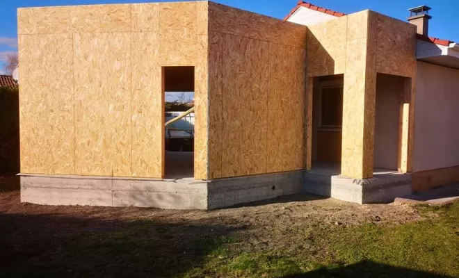 Travaux ossature bois, Clermont-Ferrand, Besserve Chapelat Constructions