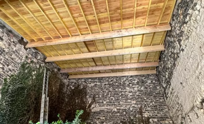 Réfection d'une charpente, couverture , Clermont-Ferrand, Besserve Chapelat Constructions