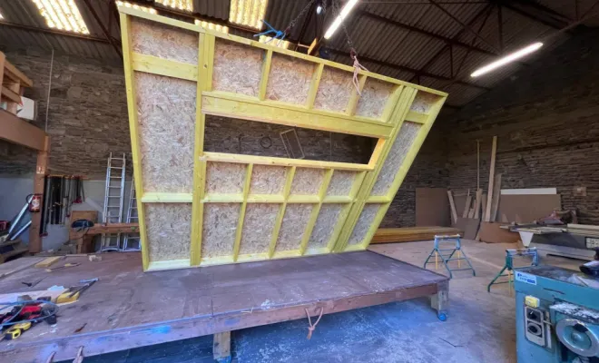 Construction extension bois vers Clermont-Ferrand
